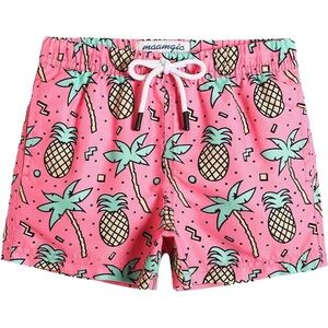 Maamgic pineapple swim trunks
